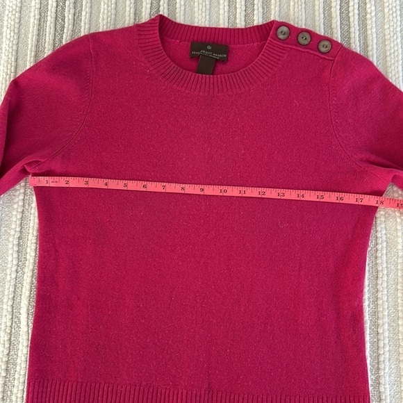 Fenn Wright Manson Womens Pink Cashmere Crew Neck Sweater Medium Quiet Luxury - Picture 4 of 9